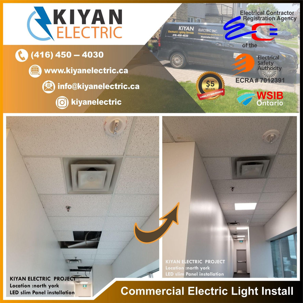 Commercial Electric Light Install: Brighten Your Business with Professional Installation