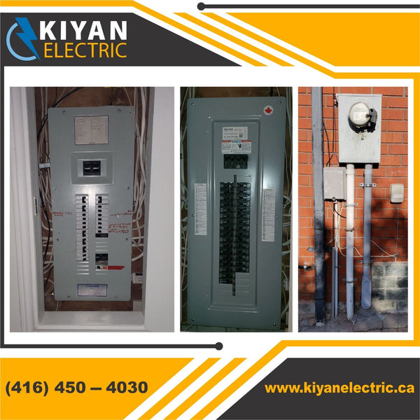 Free Electrical Panel Upgrade Estimate in GTA Ontario. 100A, 200A & 400A Panel Replacement Services – Kiyan Electric Inc.