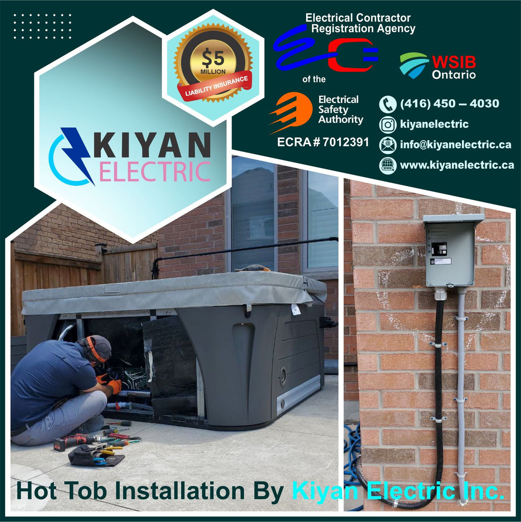Hot Tub Electrical Installation in Ontario: What You Need to Know