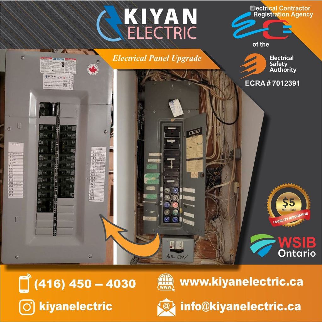 Fuse Box Upgrade in Ontario – Safe and Reliable Electrical Solutions by Kiyan Electric Inc.