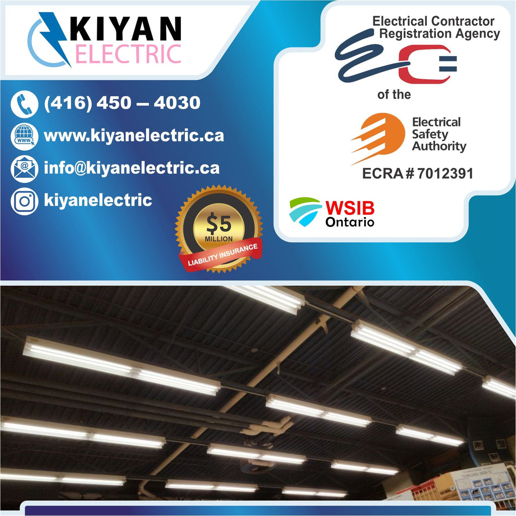 Commercial Lighting Contractor Services in GTA Ontario