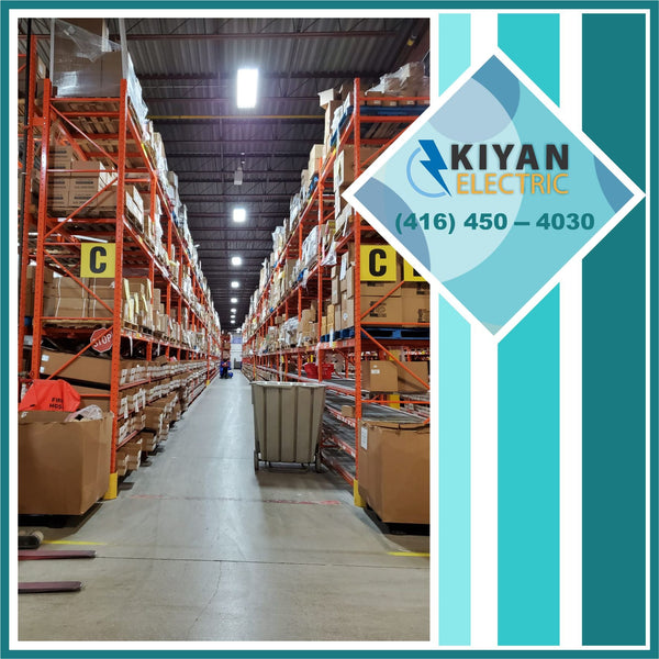Warehouse LED Lighting Upgrade Contractor Ontario
