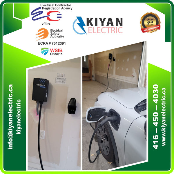 Hardwired EV Charger Installation in Richmond Hill