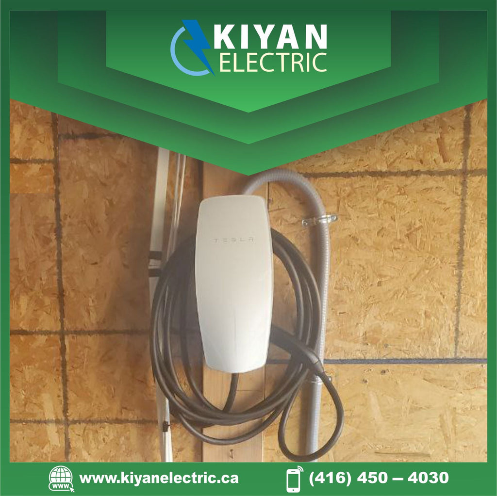 EV Charger installation in Milton Ontario