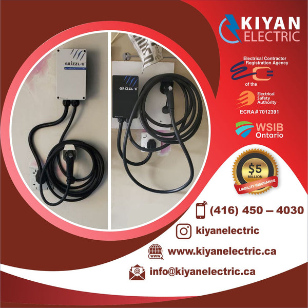Grizzl-E EV Charger Installation: The Smart, Reliable Choice for Your Home — Installed by Kiyan Electric Inc.