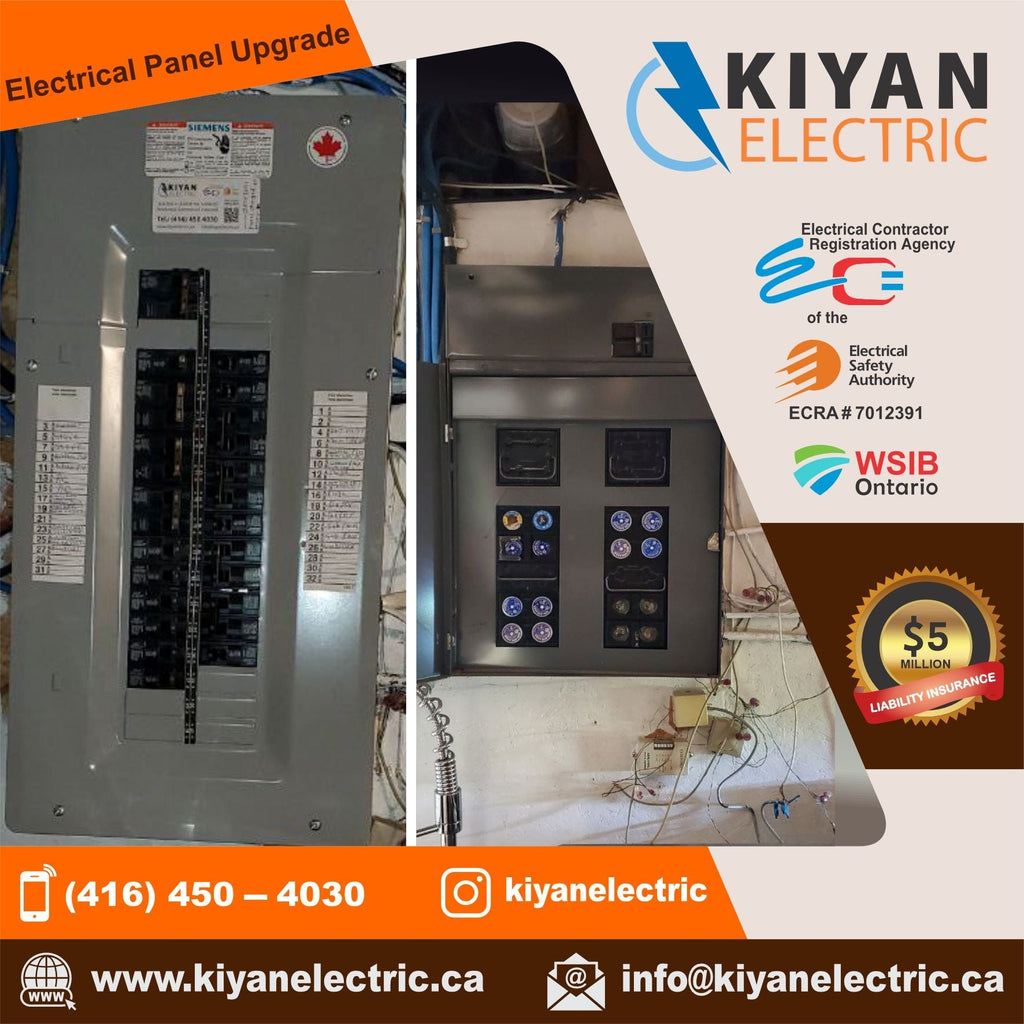 100A Fuse Box Replacement in GTA Ontario | Professional Electrical Upgrade Services by Kiyan Electric Inc.