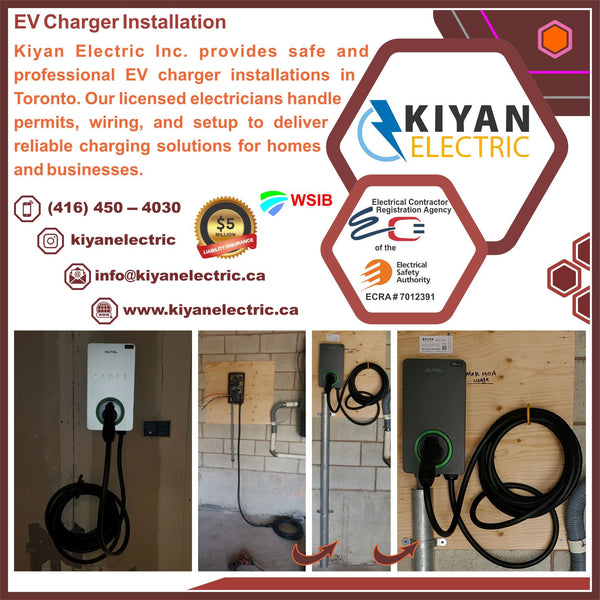Schedule Your EV Charger Installation in Toronto