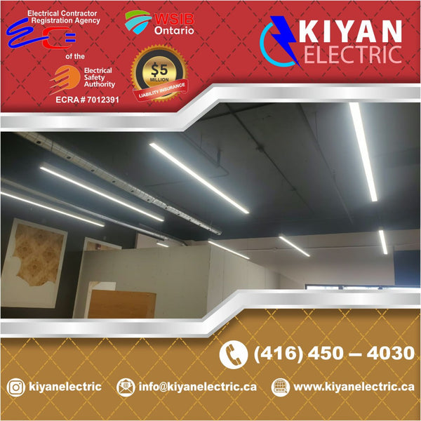 Commercial Lighting Contractor Services in GTA Ontario